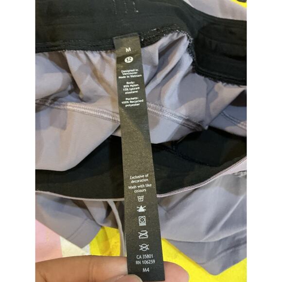 Lululemon SH31  Men’s License to Train Linerless Short 7” –Size Med Purple Ash - Picture 4 of 5